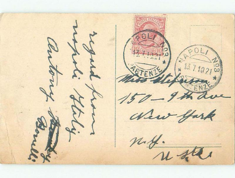 Divided-Back NICE VIEW Napoli - Naples Italy i4761