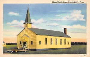 Chapel No 1 at Camp Campbell TY, TN Military Unused 