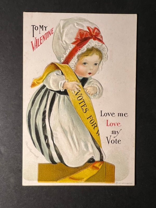 Mint USA Womens Suffrage Suffragette Postcard International Art Publish Co