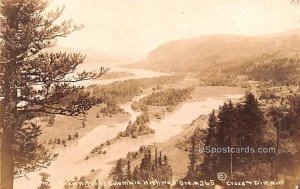 View from Crown Point - Columbia River Highway, Oregon OR  