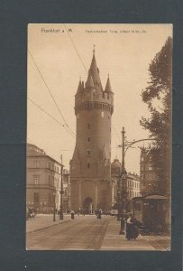 Post Card Frankfurt Germany Turm Tower Built Between 1400-1428 Used Not Posted