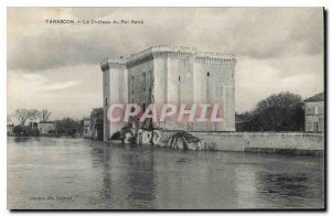 Old Postcard Tarascon Chateau du Roi Rene
