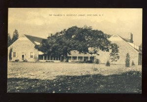 Hyde Park, New York/NY Postcard, Franklin D. Roosevelt Library