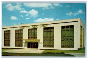 c1960's New Branch Public Library Jersey City New Jersey NJ Vintage Postcard