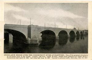 CT - Hartford. New Bridge Over Connecticut River; Opened Dec 21, 1907.