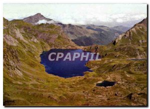 Modern Postcard The Pyrenees Pic du Midi Lake Blue