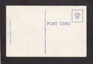 MD Bel Air Ave US Post Office Aberdeen Maryland Western Union Postcard