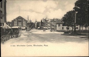 Winchester Centre Massachusetts Mass Rotograph c1905 Vintage Postcard 