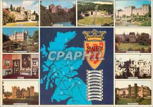 Modern Postcard The Stately Homes of Scotland
