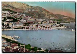 Modern Postcard The Principality of Monaco Monte Carlo Overview