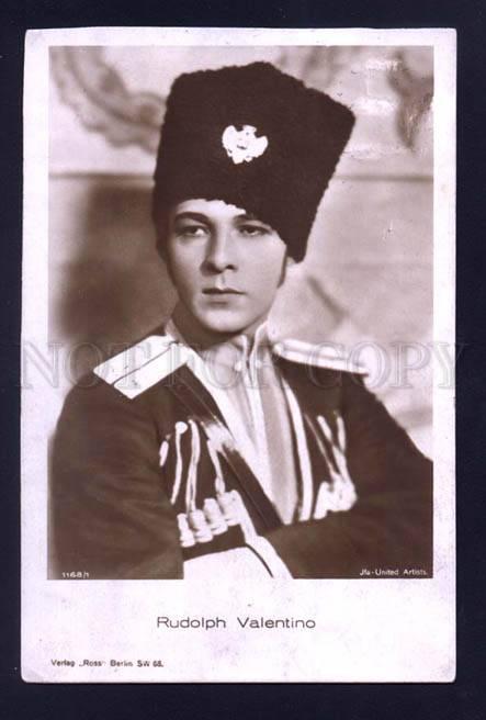 000019 Rudolph VALENTINO Great MOVIE Star Dzhigit Old photo PC