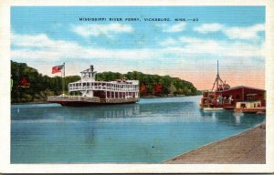 Mississippi Vicksburg Mississippi River Ferry