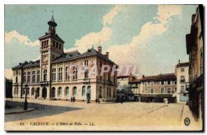 Old Postcard Valencia ll the town hall