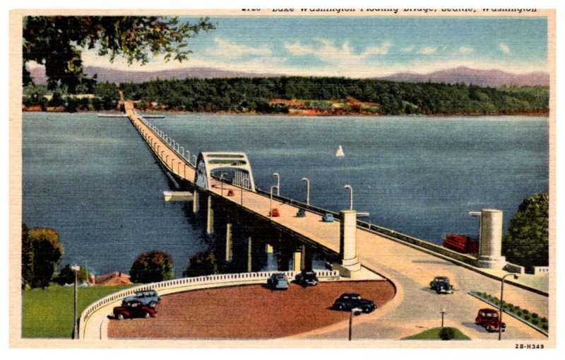 Washington Lake Washington Floating Bridge