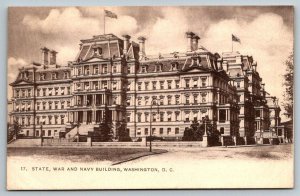 State, War and Navy Building    Washington  DC    Postcard
