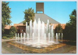 Glencoe IL~Frances C Searle Courtyard & Fountain~Botanic Garden~Continental PC