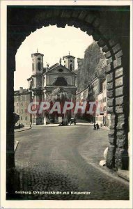 Postcard Moderne Salzburg Ursulinenkirche put Klausentor