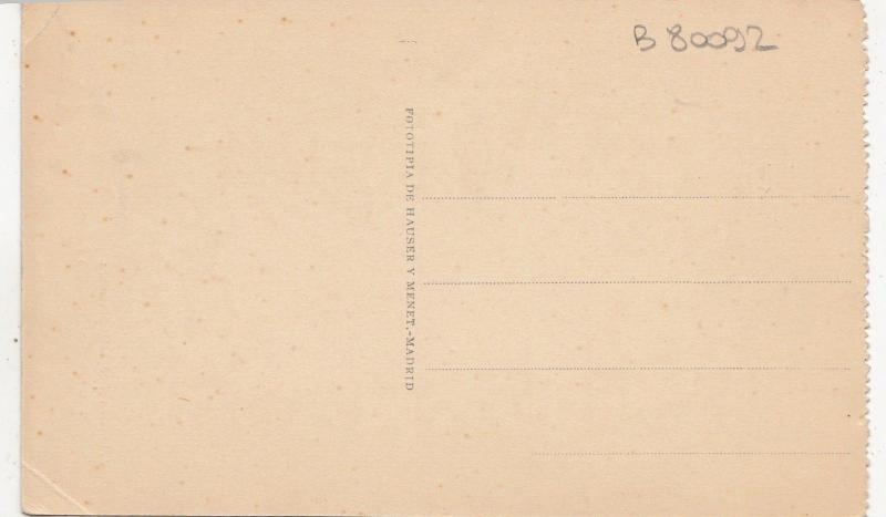 B80092 granada alhambra patio de los naranjos  front/back image