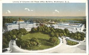 Library of Congress and House Office Building, Washington, DC - WB