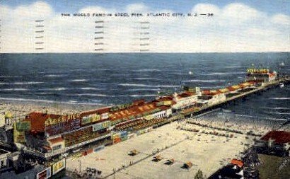 The World Famous Steel Pier in Atlantic City, New Jersey