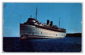 Georgian Bay Line SS South American Chrome Postcard L18