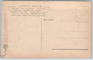 c1910s Perugia, Italy RPPC Porta Scala Arch St Ercolano Church Entrance A363