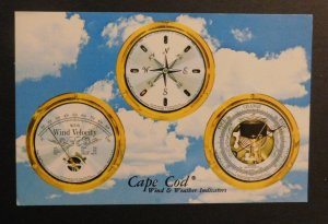 Mint USA Advertisement Postcard Cape Cod Precision Instruments Weather Wind Tool