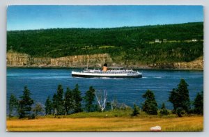PRINCESS HELENE CPR Ferry Saint John NB Digby NS MIRRO-KROME Postcard 1958