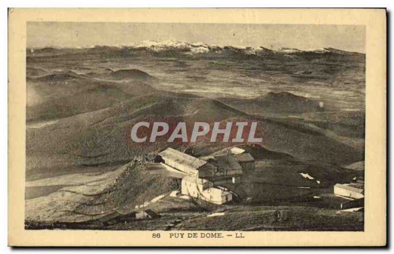 Old Postcard Puy de Dome