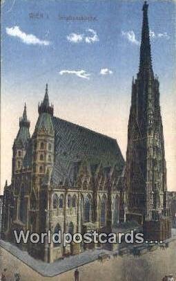 Stephanskirche Wien - Vienna Austria Postal Used Unknown 