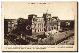 Old Postcard Lyon Prefecture