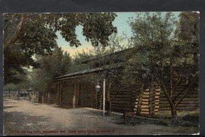 America Postcard - The Old Log Cabin Hall, Euclid Beach, Cleveland, Ohio  RS4334