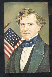 UNITED STATES PRESIDENT FRANKLIN PIERCE POSTCARD