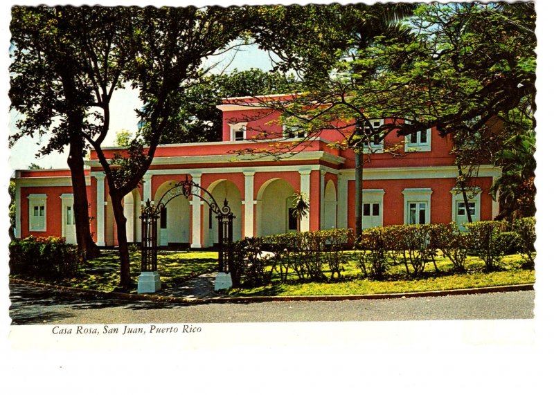 Casa Rosa, El Morro Grounds, San Juan, Puerto Rico, Used 1893