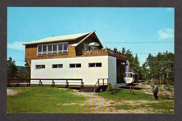 NH Mt Whittier Gondola Summit West Ossipee New Hampshire Postcard Ski Area