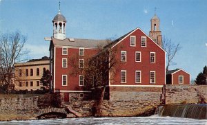 Old Slater Mill Historic Birthplace of American Cotton Industry Pawtucket, Rh...