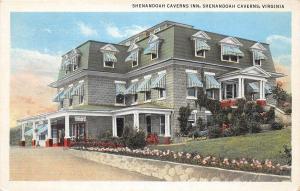 A36/ Shenandoah Caverns Virginia Va Postcard Inn Hotel Building c1920