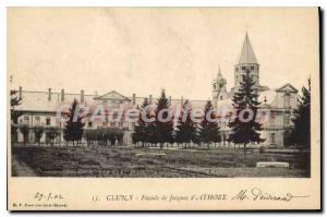 Old Postcard Cluny Facade of Jacques d'Athoze