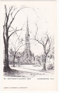 St Matthew's Church by Elizabeth O'Neill Verner Charleston South Ca...