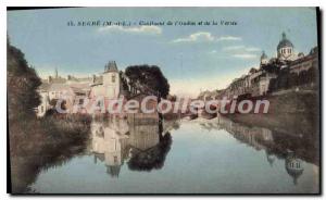 Postcard From Old Segre Confluent I'Oudon And The Verz?e