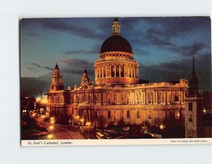 Postcard St. Paul's Cathedral, London, England