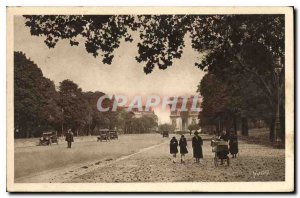 Postcard Old Paris Avenue du Bois de Boulogne