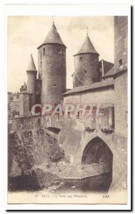 Metz Old Postcard Door German