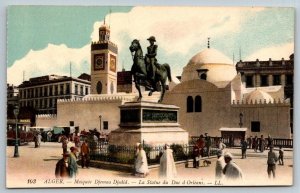 Alger  Algiers  Mosquee Djemaa Djedid   Postcard