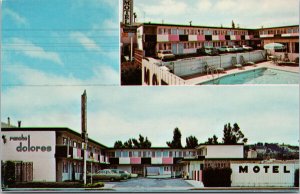 Rancho Delores Motel San Mateo CA California Unused Vintage Postcard F76