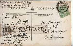 Genealogy Postcard - Ashcroft - Grey St - West Hartlepool - Co Durham Ref 9345A