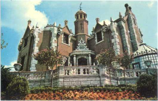 Walt Disney World, The Haunted Mansion, Orlando, Florida, FL, Chrome