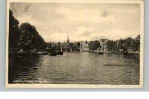 Amsterdam Amstel Real Photo c1910 Postcard