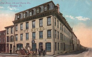 City Hotel Reading Pennsylvania 6th And Cherry Streets Landmark PA Postcard