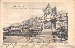 B92415 elberfeld schwebebahnhof doppersberg u kaiser wilhem denkmal germany